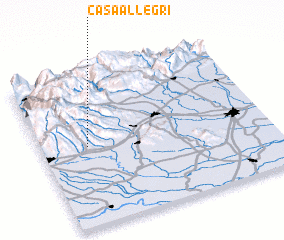 3d view of Casa Allegri