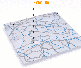 3d view of Médoumou