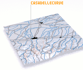 3d view of Casa delle Curve