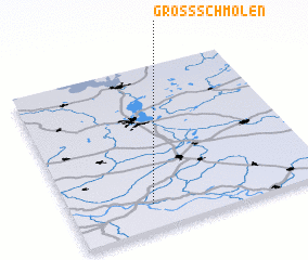 3d view of Groß Schmölen