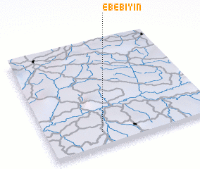 3d view of Ebebiyín