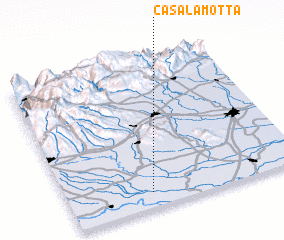 3d view of Casa la Motta