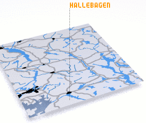 3d view of Hällebågen