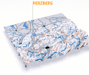 3d view of Penzberg