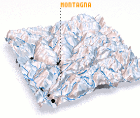 3d view of Montagna