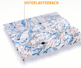 3d view of Unterlauterbach