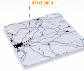 3d view of Hüttenbach