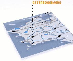 3d view of Øster Bøgebjerg