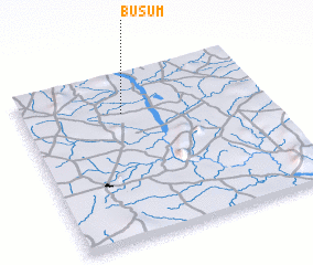 3d view of Busum