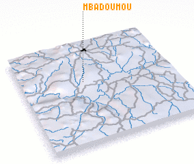 3d view of Mbadoumou