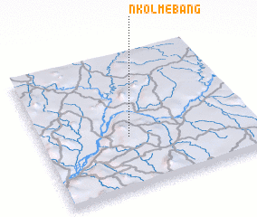 3d view of Nkolmébang