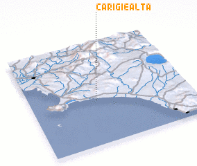 3d view of Carigie Alta