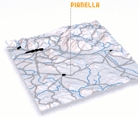3d view of Pianella