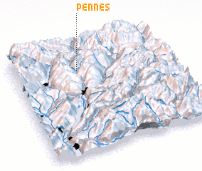 3d view of Pennes