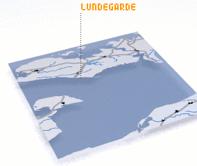 3d view of Lundegårde