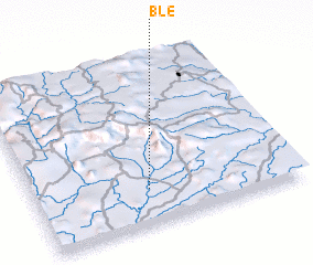 3d view of Blé
