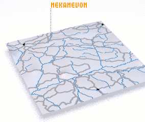 3d view of Mékamévom