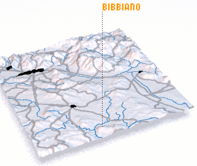 3d view of Bibbiano