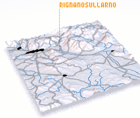 3d view of Rignano sullʼArno