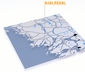 3d view of Hjälmedal