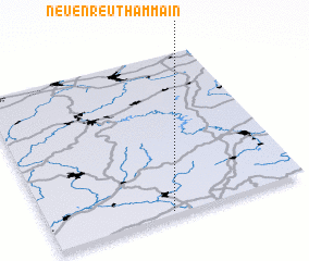 3d view of Neuenreuth am Main