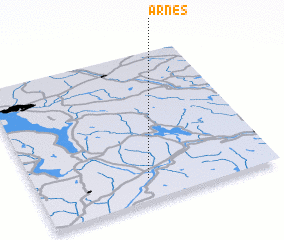 3d view of Årnes