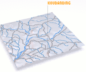 3d view of Koudanding