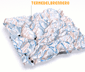 3d view of Terme del Brennero