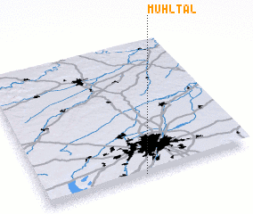 3d view of Mühltal