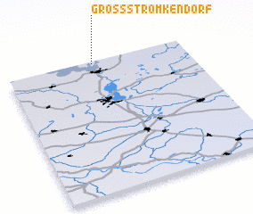 3d view of Groß Strömkendorf