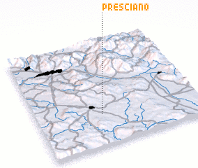 3d view of Presciano