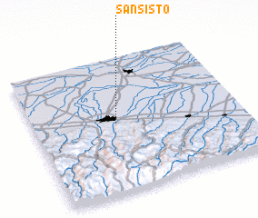 3d view of San Sisto