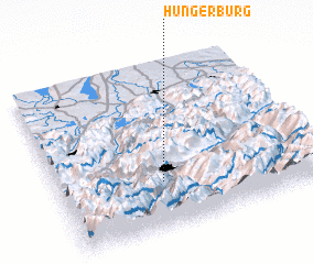 3d view of Hungerburg