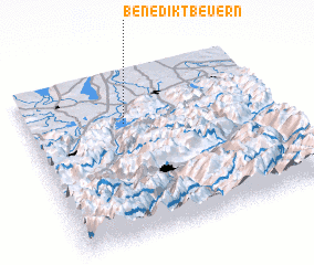 3d view of Benediktbeuern