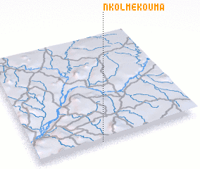 3d view of Nkolmékouma