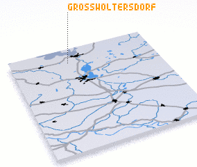 3d view of Groß Woltersdorf