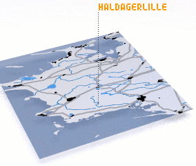 3d view of Haldagerlille