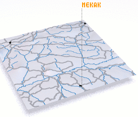 3d view of Mékak