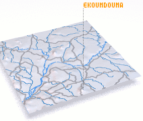 3d view of Ekoumdouma