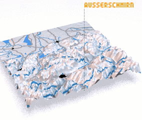 3d view of Ausserschmirn