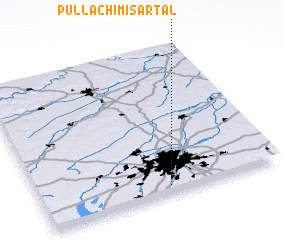 3d view of Pullach im Isartal