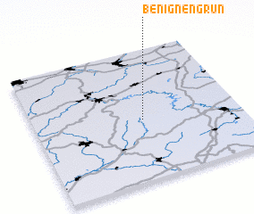 3d view of Benignengrün