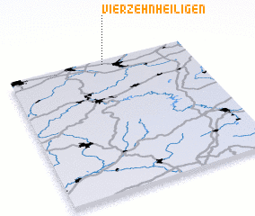 3d view of Vierzehnheiligen