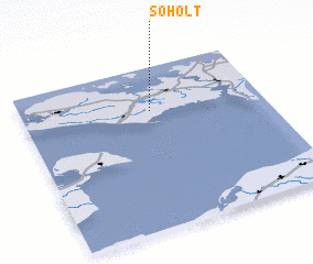 3d view of Søholt