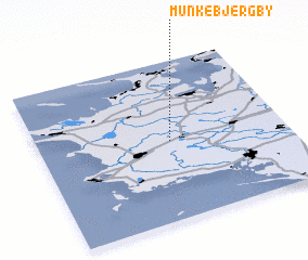 3d view of Munke Bjergby