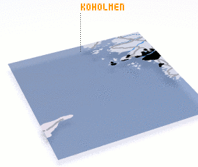 3d view of Koholmen