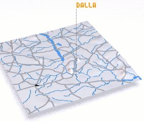 3d view of Dalla