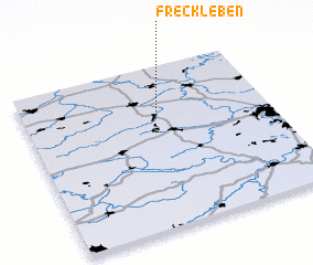 3d view of Freckleben