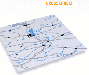 3d view of Groß Laasch