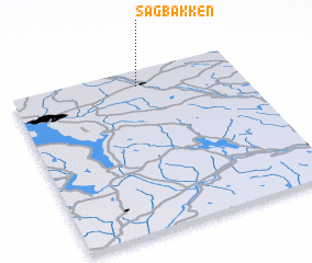 3d view of Sagbakken